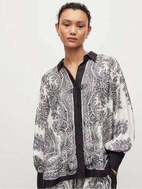 AllSaints Oana Shirt - Sz. UK 16/US 12